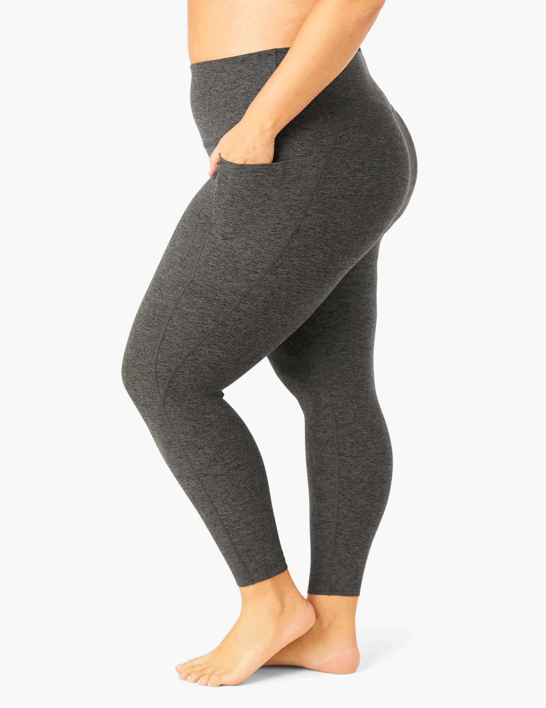 Spacedye Out Of Pocket High Waisted Midi Legging - Image 6