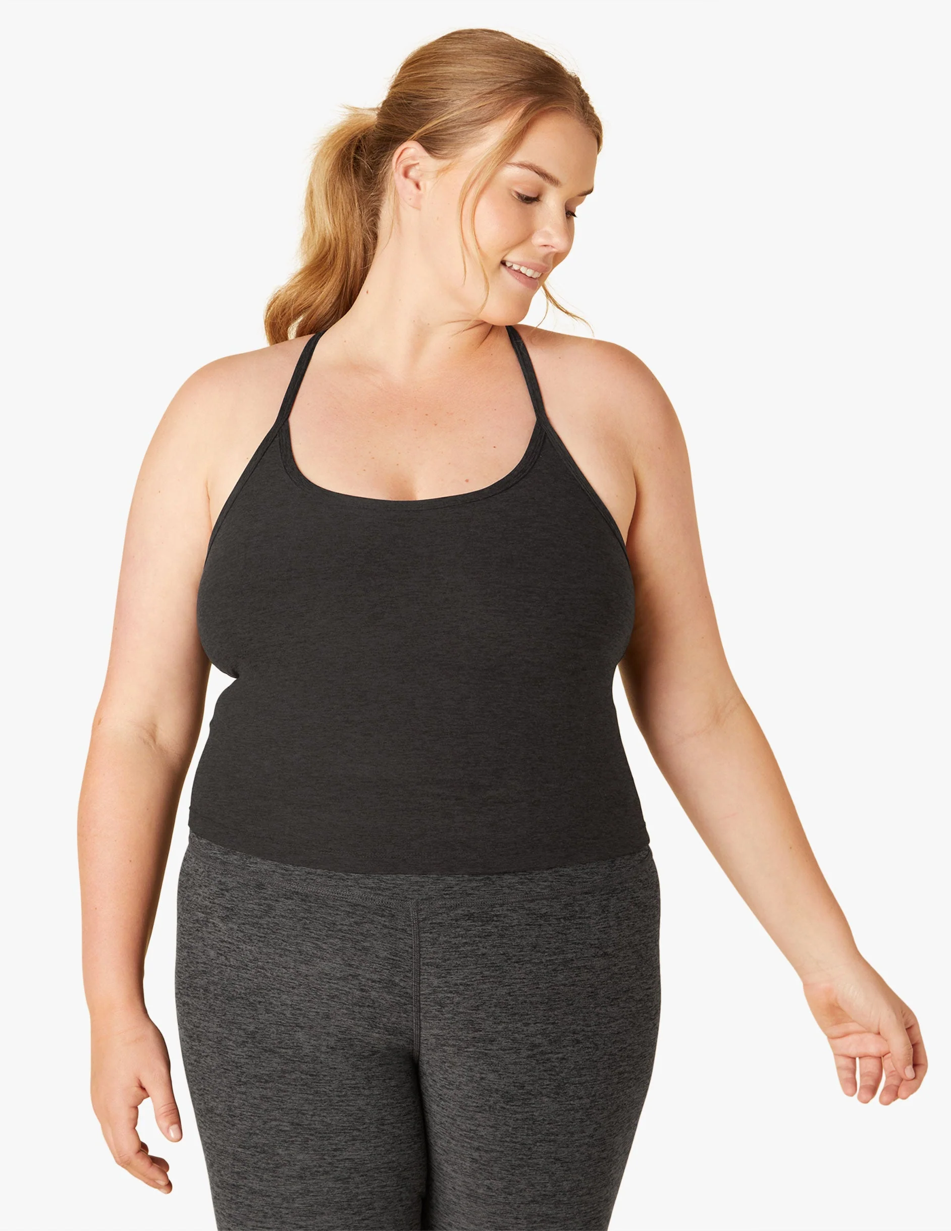 Spacedye Slim Racerback Cropped Tank - Image 10