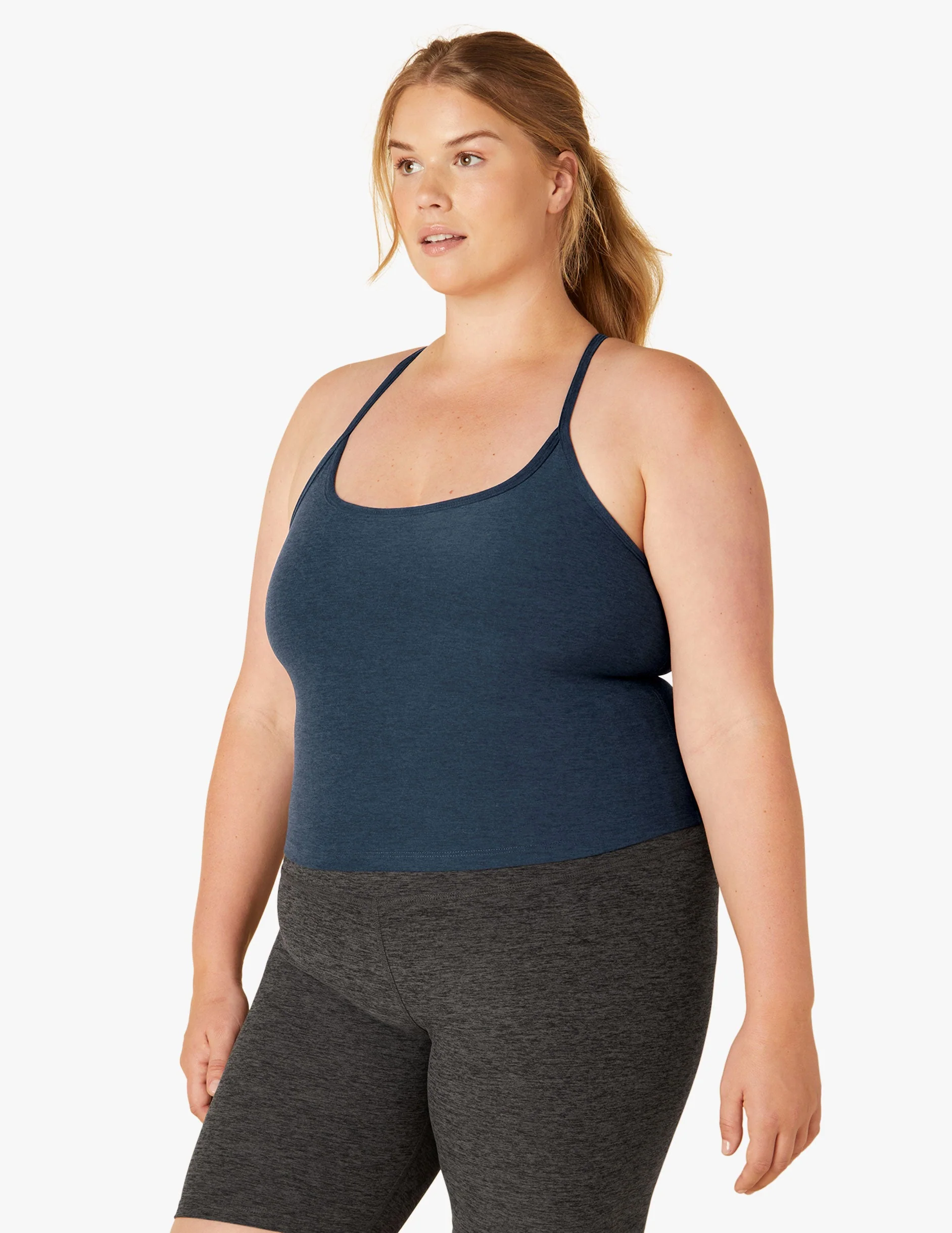 Spacedye Slim Racerback Cropped Tank - Image 8