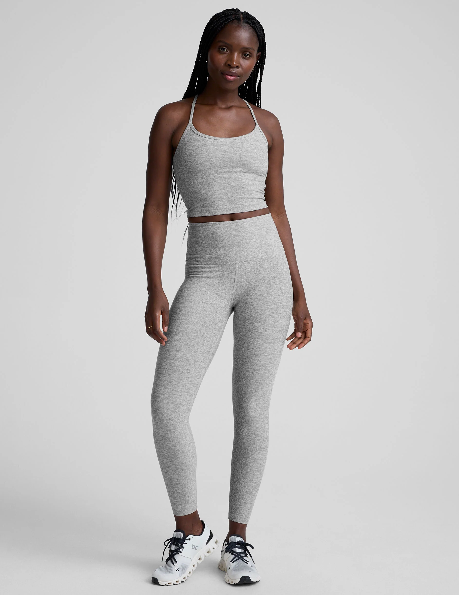 Spacedye Slim Racerback Cropped Tank - Image 4